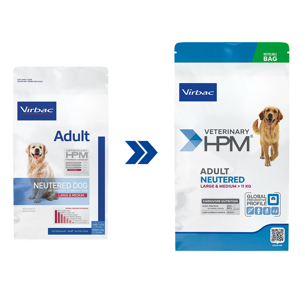 Adult Neutered Dog Large & Medium von Virbac