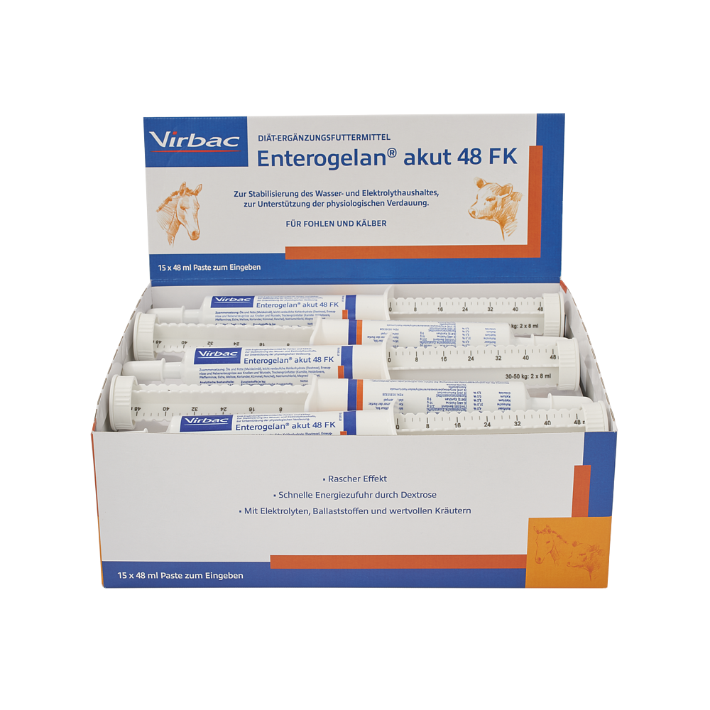 Enterogelan 48 für Fohlen und Kälber von Virbac