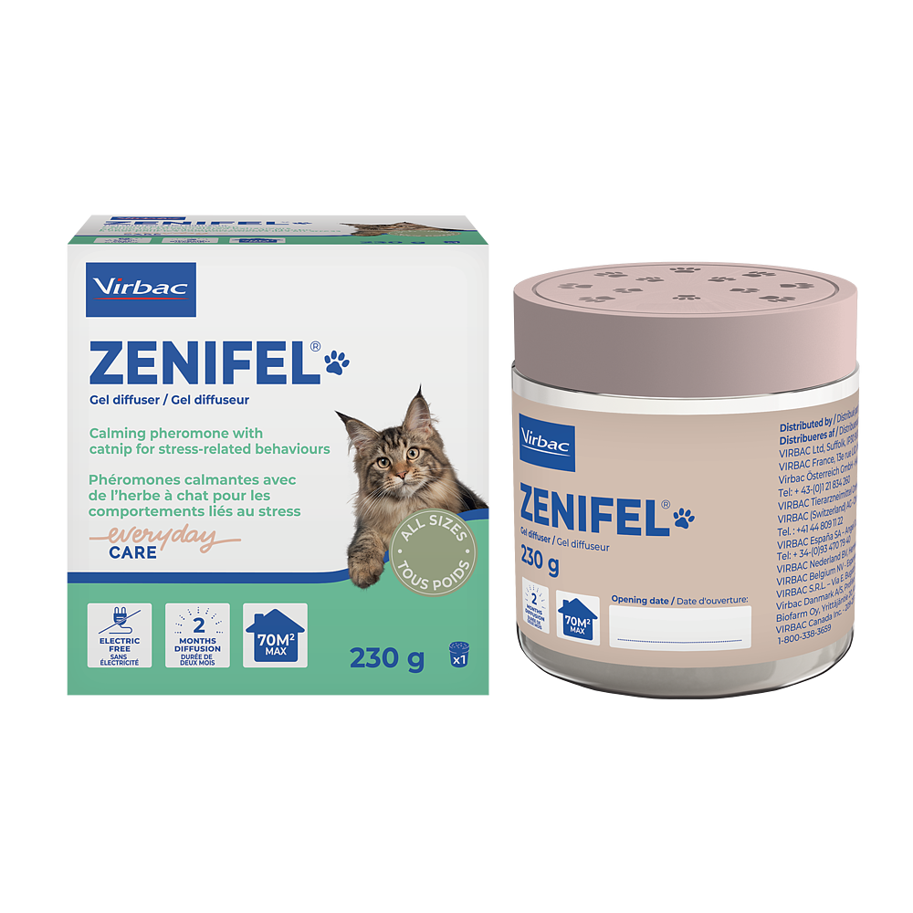 Zenifel Gel -  Diffuser mit beruhigenden Pheromonen fr Katzen von Virbac