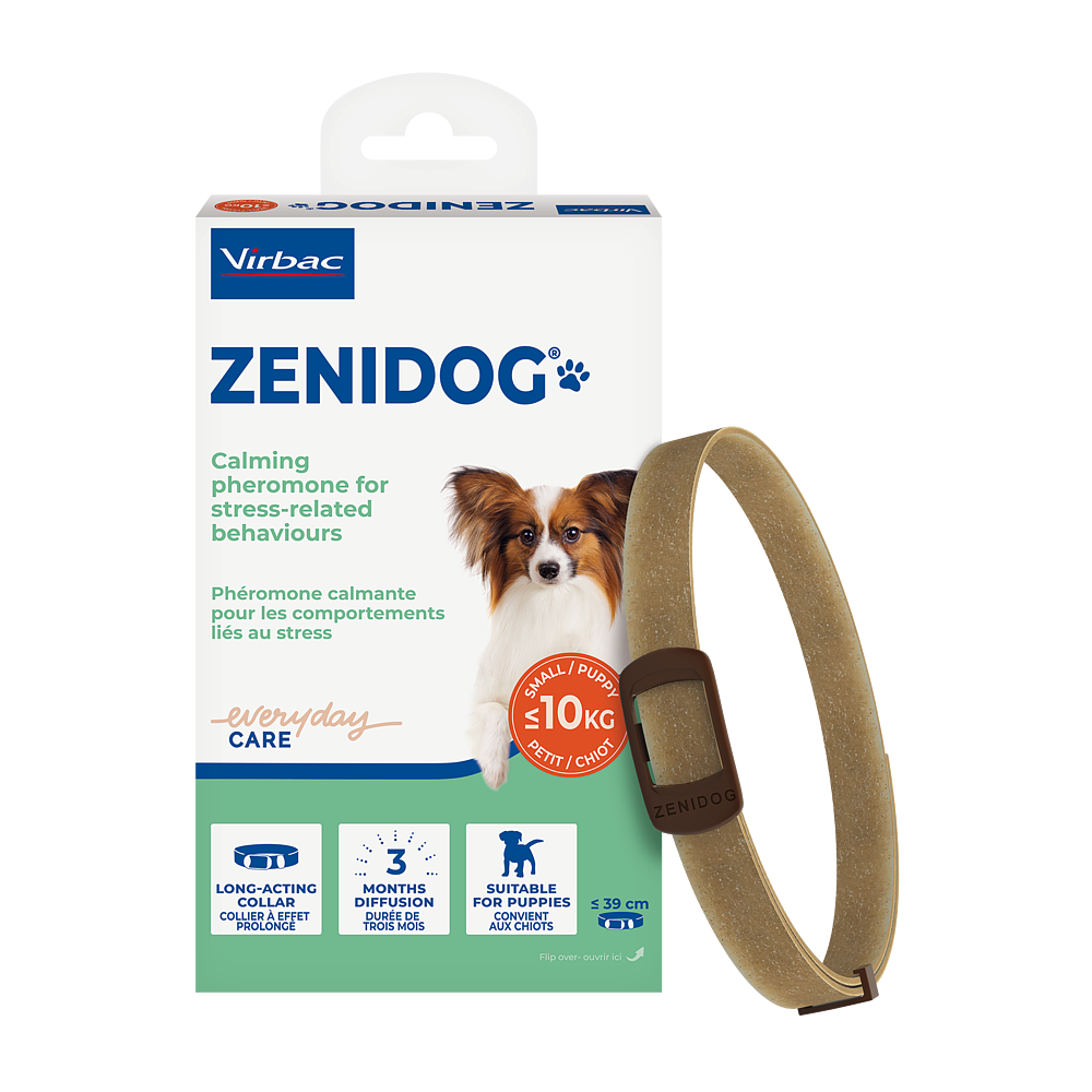 Zenidog Halsband mit beruhigenden Pheromonen kleine Hunde von Virbac