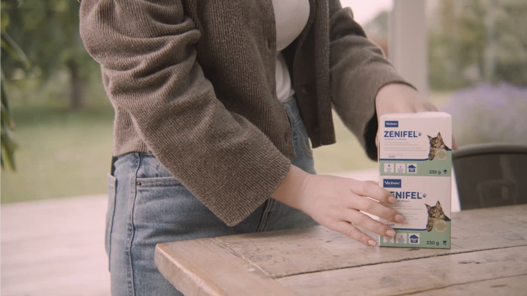 Zenifel Gel -  Diffuser mit beruhigenden Pheromonen f�r Katzen Video