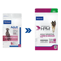 Adult Dog Sensitive Large & Medium von Virbac