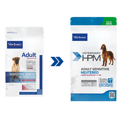 Adult Sensitive Neutered  Dog Large & Medium von Virbac