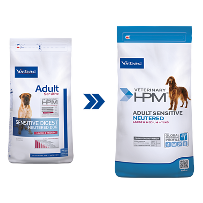 Adult Sensitive Neutered  Dog Large & Medium von Virbac