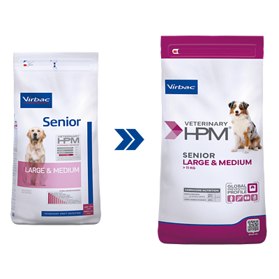 Senior Large & Medium Dog 12 kg von Virbac